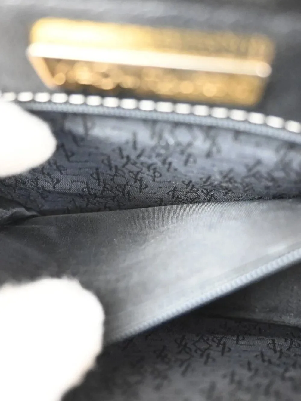 YVES SAINT LAURENT Cassandra Shoulder Crossbody Bag Leather Black GHW 30TA582 - Picture 14 of 16